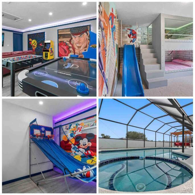 13 Mins From Disney Arcade, Private Pool, & Themed Rooms Orlando Eksteriør bilde
