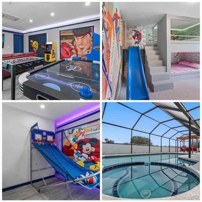 13 Mins From Disney Arcade, Private Pool, & Themed Rooms Orlando Eksteriør bilde